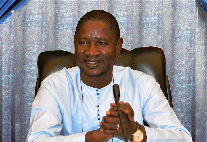 Alkassoum Maïga, ministre de l`Enseignement supérieur, de la Recherche scientifique et de l`Innovation
