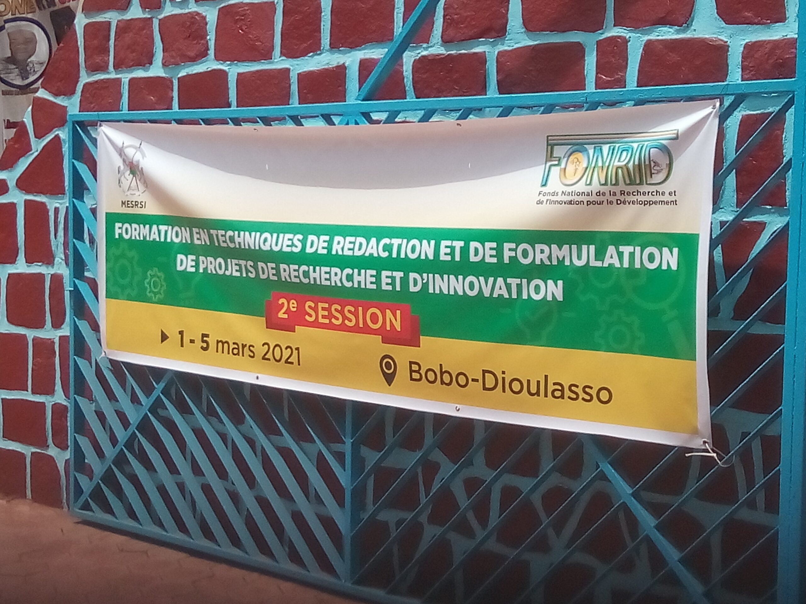 Bobo-Dioulasso: Le FONRID organise sa  2ème formation.