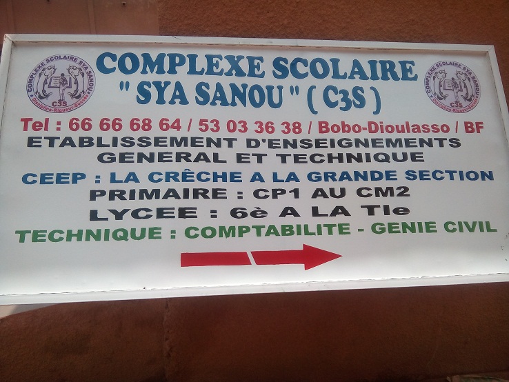 Un nouveau joyau pour soulager les élèves et les parents d’élèves du complexe scolaire Sya SANOU