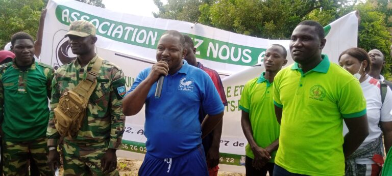 L’Association « chez nous à Bobo » :  485  plants  de races différents mis à terre dans la forêt de Dindéresso