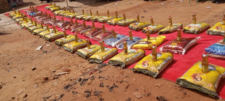 L’Association Yéléma Honronya offre 10 tonne de riz au PDI de la ville de Sya