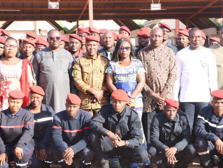 Ouagadougou :Le PDS rend visite à la Brigade Nationale de Sapeurs-Pompiers